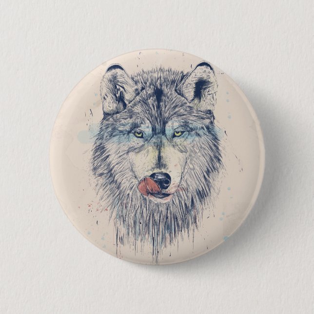 Chapa Redonda De 5 Cm Tiempo de cena (Anverso)