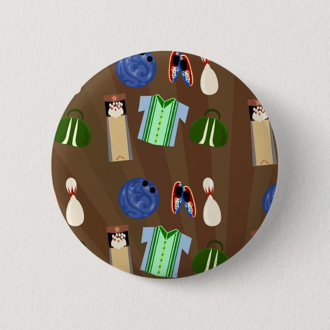 Chapa Redonda De 5 Cm ¡Tiempo de los bolos! (Anverso)