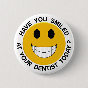 Chapa Redonda De 5 Cm Tiene usted sonrió en su abotona/Pin de Denist ho