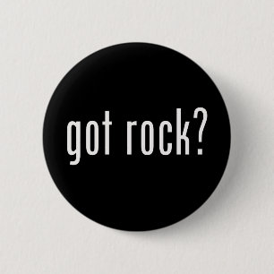 Chapa Redonda De 5 Cm ¿Tienes rock? Rock and Roll Music