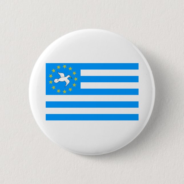 Chapa Redonda De 5 Cm Tierra de Ambazonia - de Amba - bandera de (Anverso)