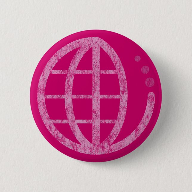 Chapa Redonda De 5 Cm tierra ecológica : madre tierra (Anverso)