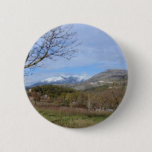 Tierras de cultivo en invierno en Calabria