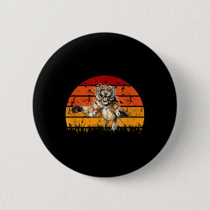 Chapa Redonda De 5 Cm Tigre, Asia Tiger Environmental Protection, Tiger
