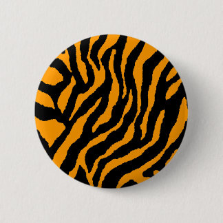 CHAPA REDONDA DE 5 CM TIGRE NARANJA RETRO DE COREY TIGER 80