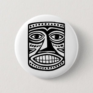 Chapa Redonda De 5 Cm Tiki Toby
