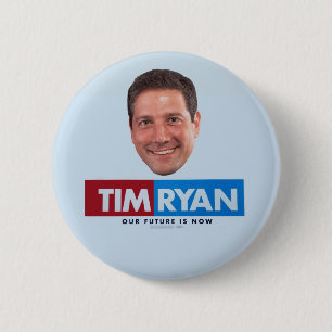 Chapa Redonda De 5 Cm Tim Ryan para el presidente 2020