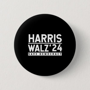 Chapa Redonda De 5 Cm Tim-walz-2024 Hombres electorales Mujeres Vals