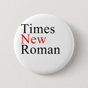 Chapa Redonda De 5 Cm Times New Roman