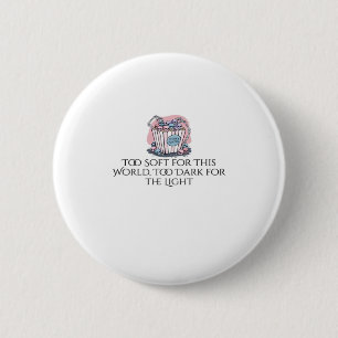 Chapa Redonda De 5 Cm Tinta de Whimsigog - Bosques místicos, lunas y mag