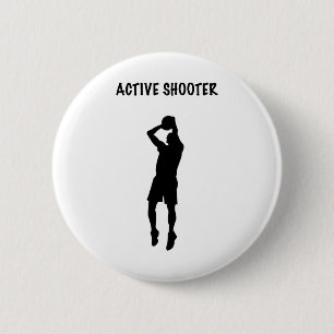 Chapa Redonda De 5 Cm Tiroteo Activo Baloncesto 6
