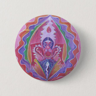 Chapa Redonda De 5 Cm Tlazolteotl - Button