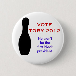 Chapa Redonda De 5 Cm Toby, VOTO TOBY 2012