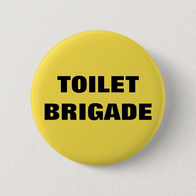 CHAPA REDONDA DE 5 CM TOILET BRIGADE (Anverso)