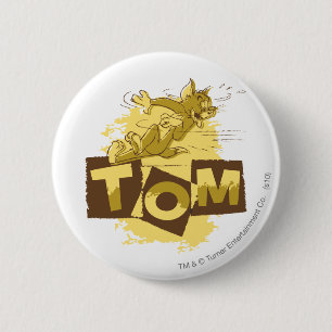 Chapa Redonda De 5 Cm Tom que desliza la parada