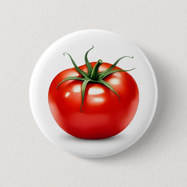 Chapa Redonda De 5 Cm Tomate (Anverso)