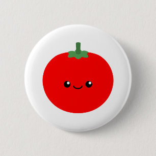 Chapa Redonda De 5 Cm Tomate lindo