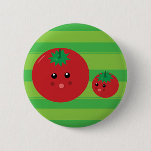 Chapa Redonda De 5 Cm Tomate lindo