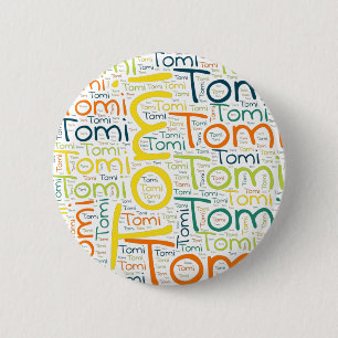 Chapa Redonda De 5 Cm Tomi