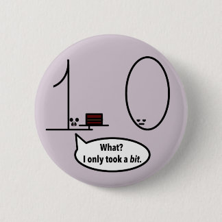 Chapa Redonda De 5 Cm Tomó solamente un pedazo