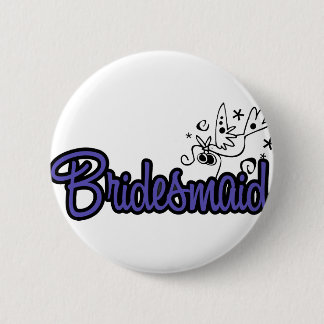 Chapa Redonda De 5 Cm ToonDoveBridesmaidInd