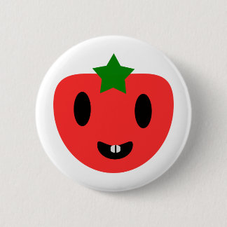 Chapa Redonda De 5 Cm Toothy Tomato