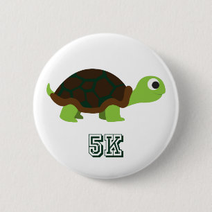 Chapa Redonda De 5 Cm Tortuga Cuta 5K