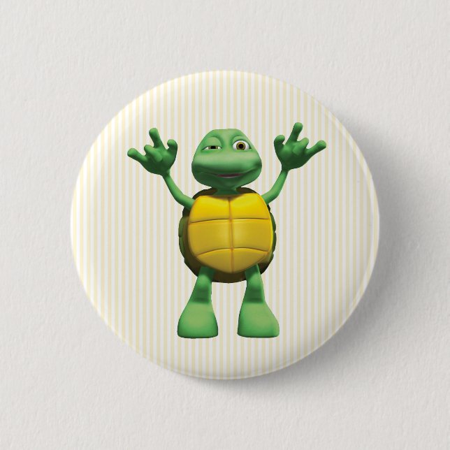 Chapa Redonda De 5 Cm Tortuga Guay (Anverso)