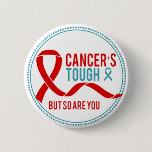 Chapa Redonda De 5 Cm Tos De Cáncer, Pero Tú También Lo Eres