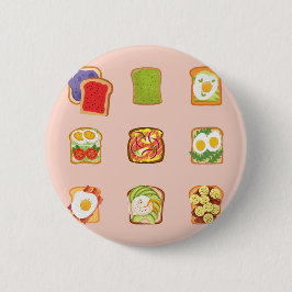 Chapa Redonda De 5 Cm Tosta de brunch