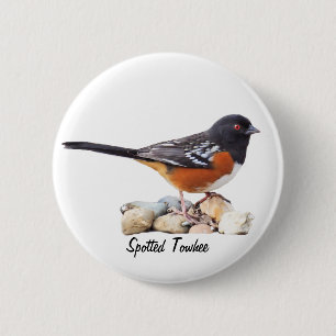 CHAPA REDONDA DE 5 CM TOWHEE MANCHADO