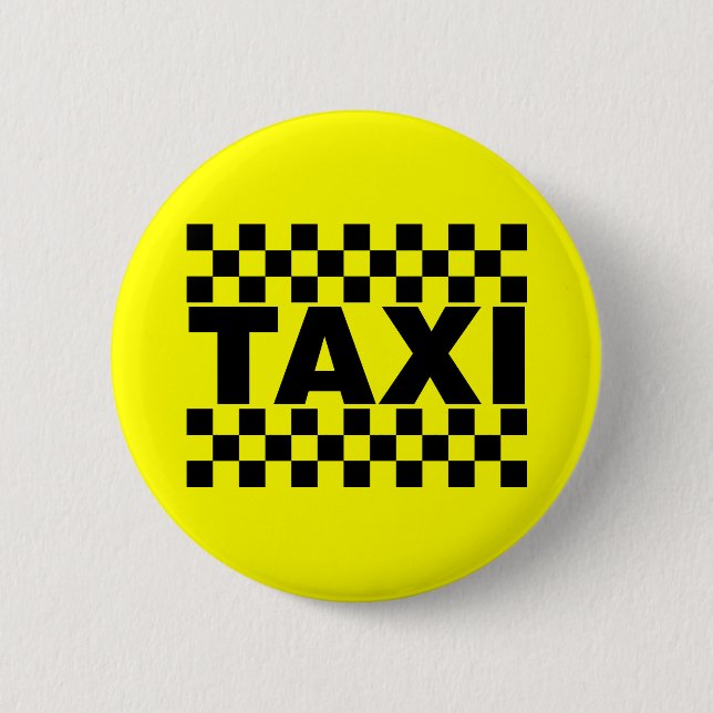 Chapa Redonda De 5 Cm Trabajo de contratación de taxi para taxi (Anverso)