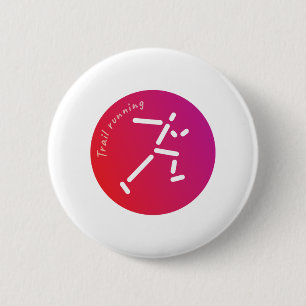 Chapa Redonda De 5 Cm Trail Running design