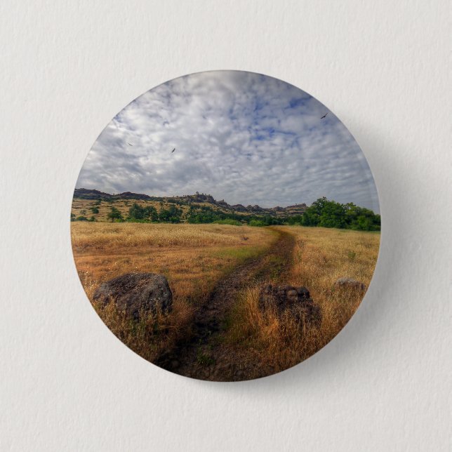 Chapa Redonda De 5 Cm Trailhead, Upper Bidwell Park, Chico, Ca (Anverso)