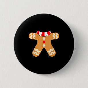 Chapa Redonda De 5 Cm Traje de hombre de jengibre para niños Navidad coi