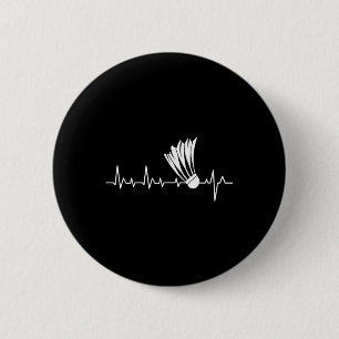 Chapa Redonda De 5 Cm Transbordador Heartbeat - Amante deportivo del jug