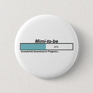 Chapa Redonda De 5 Cm Transferencia de Mimi para ser
