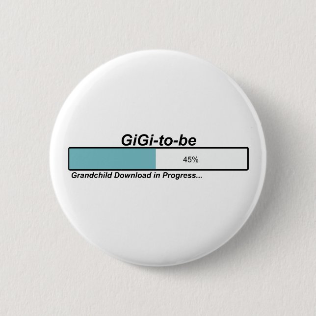 Chapa Redonda De 5 Cm Transferencia GiGi a ser (Anverso)