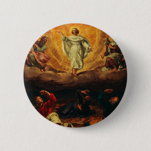 Chapa Redonda De 5 Cm Transfiguración de Jesucristo