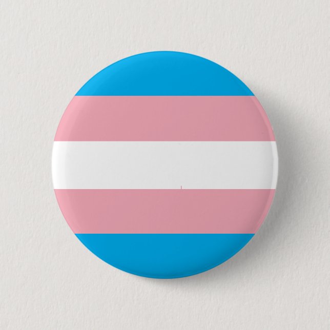 Chapa Redonda De 5 Cm Transgender Pride Flag (Anverso)
