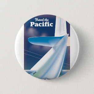 Chapa Redonda De 5 Cm Travel the Pacific