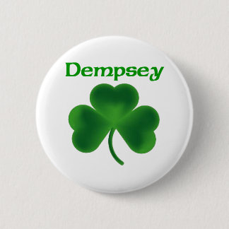 Chapa Redonda De 5 Cm Trébol de Dempsey