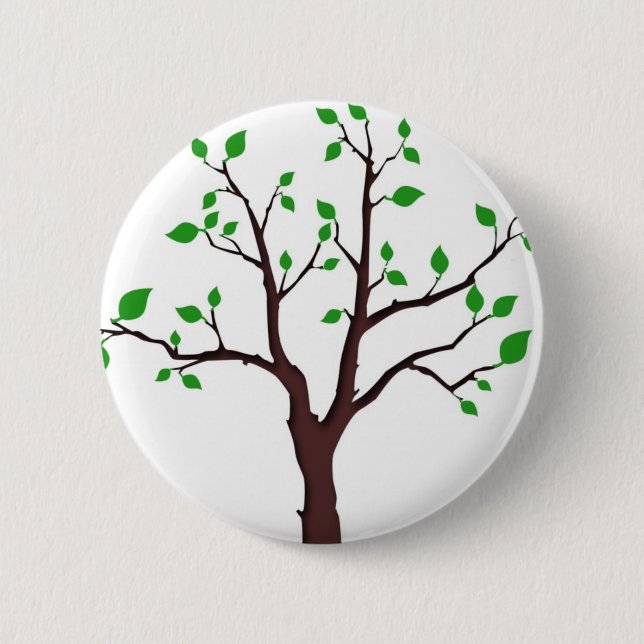 Chapa Redonda De 5 Cm Tree of Life (Anverso)