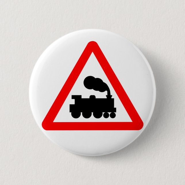 Chapa Redonda De 5 Cm Tren (Anverso)