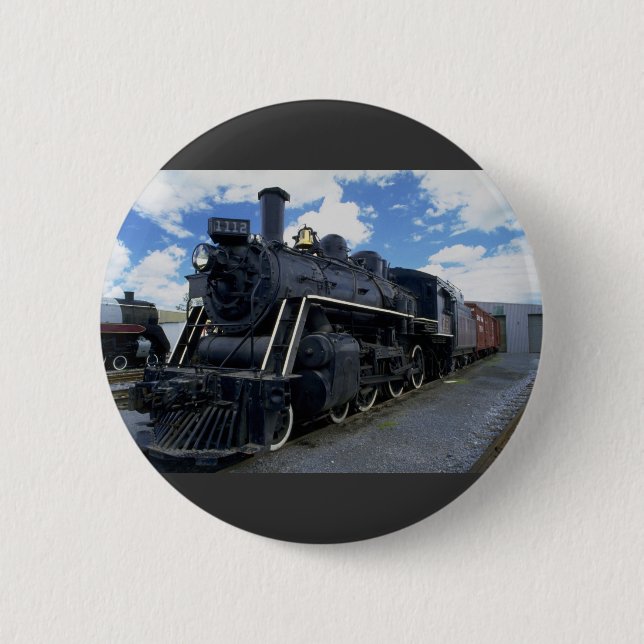 Chapa Redonda De 5 Cm Tren antiguo (Anverso)