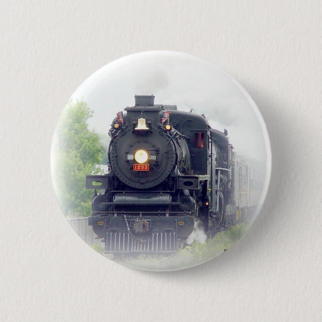 Chapa Redonda De 5 Cm tren de vapor americano (Anverso)