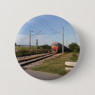 Chapa Redonda De 5 Cm Tren Eléctrico
