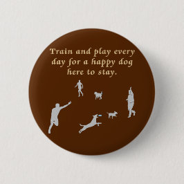 Chapa Redonda De 5 Cm Tren Y Juegan