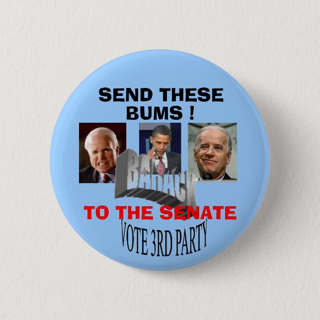 Chapa Redonda De 5 Cm tres vagos (Anverso)