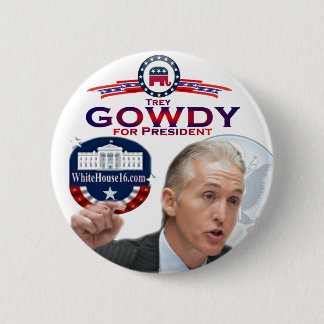 Chapa Redonda De 5 Cm Trey Gowdy para presidente Button